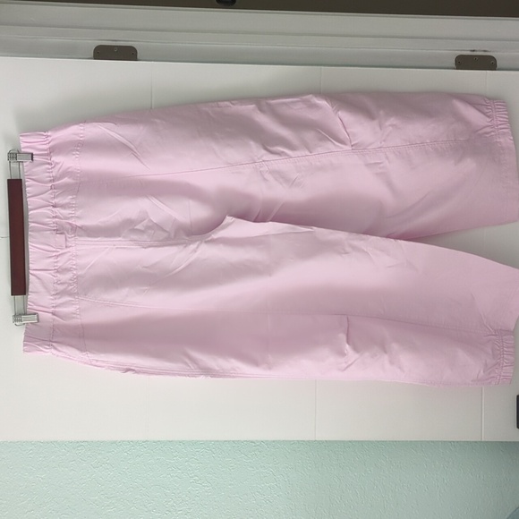 Free People Movement Light Pink Slouchy Low Rise Women's Jogger Pants Size Large - Picture 8 of 9